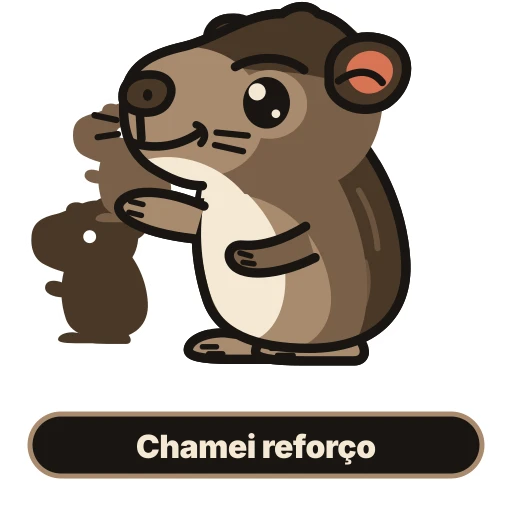 Chamei reforco
